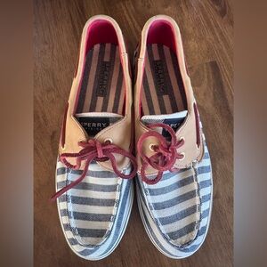 Sperry Top-Sider Seersucker boat shoes Women’s Stripe Coastal